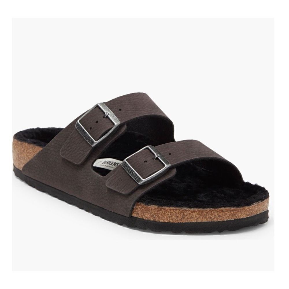 Birkenstock | Arizona Shearling Slide Sandals